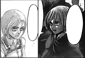 ghostmartyr:  45 and 67 have some wonderful parallels.In both cases, the Survey Corps