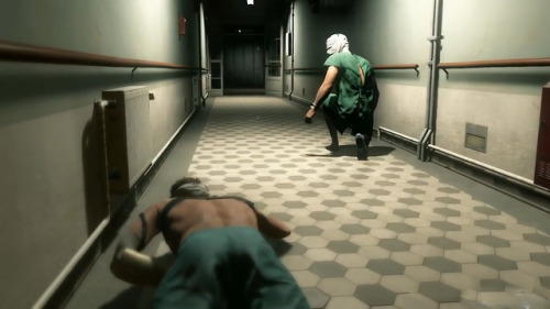 Ismael and Ahab, Cyprus hospital escape. Cosplay by mercury and @jackjakovich, photo by Daisy.