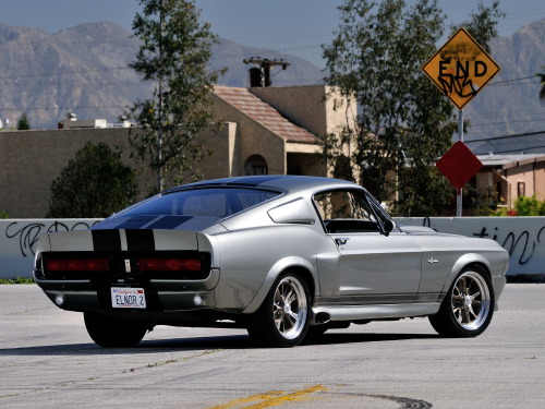 1967 shelby gt500 blue with white stripes