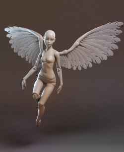 zaflikescreepydolls:  glyndarling:  idrisfynn:  Oleum Dolls/Eve Studio -  BJD 3D WIPs  I require the satyr and the dragon.   Oh goodness! 