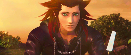 ianime0:  Kingdom Hearts 3 | Axel seeing Xion