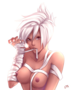 leagueofnudes:  Not enough bandages to go around weewoo