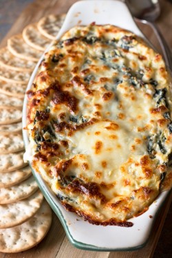 foodffs:  Spinach and Artichoke Goat Cheese