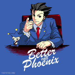 theyetee:  Better Call Phoenix by Coinbox TeesNess Saves The Earth by Haragosป Tees / ฝ Tanks on 05/23 only at The Yetee 