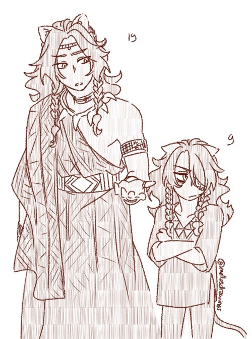 I've Been Wanting To Draw The Kingscholar Siblings For So Long Now, Here It Is.