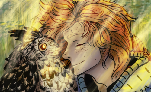 Reynir And Owl!Onni