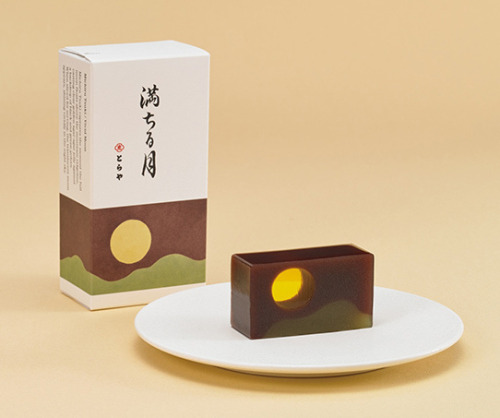 nae-design:Toraya youkan jelly with matching package is art.