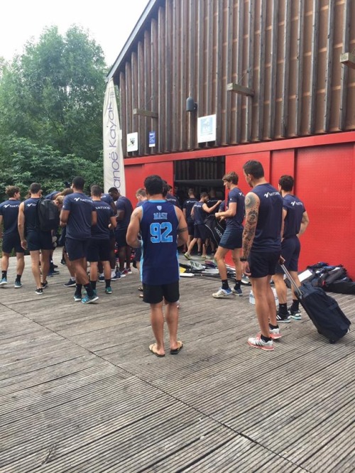 Guy FridaysTime For Some Team Bonding&hellip;Racing 92 Takes To The Water To Strengthen Solidari