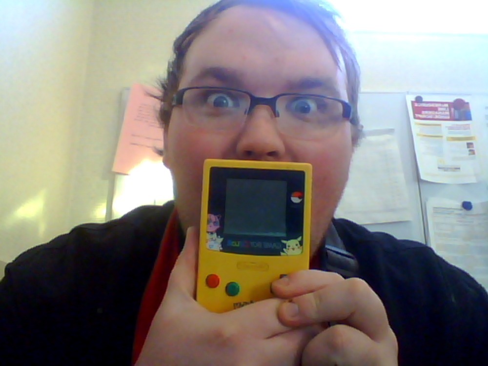 I FOUND MY OLD GAMEBOY UNDER MY SISTER’S BED. TIME TO PLAY POKEMON SILVER TILL KINGDOM COME