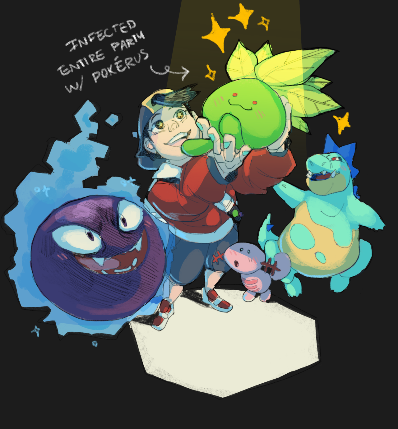 Image tagged with pokemon Shiny Pokemon ghastly on Tumblr