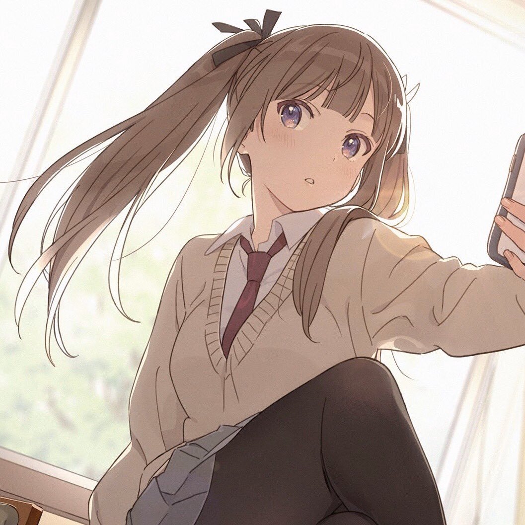 Planet Anime on Tumblr: Selfie Pose [Original]