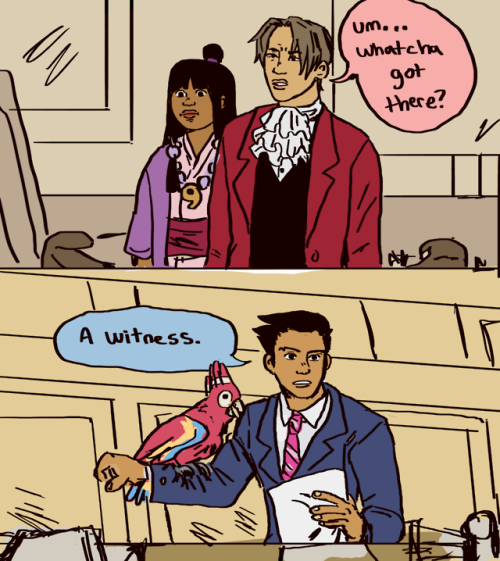 coeurcore: if i’m gonna start posting my mediocre ace attorney stuff i might as well start wit