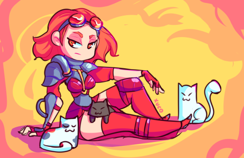 xucoalex:  Chandra and cats officially canon