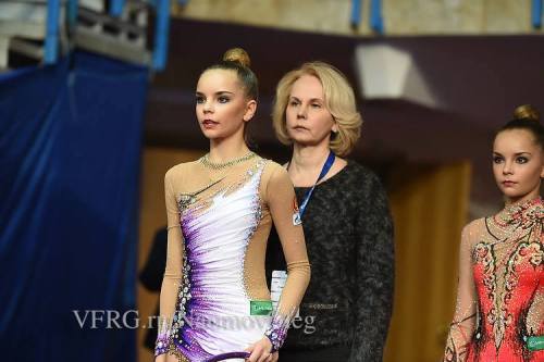 Behind the Scenes of Grand Prix Moscow 2015 Coach and Gymnasts <3