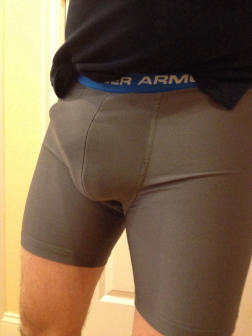 eroticsport:  Armani, CK, Under Armour or Adidas, which bulge is better? please vote! http://eroticsport.tumblr.com/  Oh wow! Choices indeed!! I’m torn between the grey briefs and the black Adidas! Looks very tasty! ;)