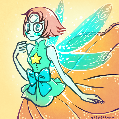 visualkid-n:  Cristal Gems - Fairies  I wanted to paint them in long dresses and here that has 