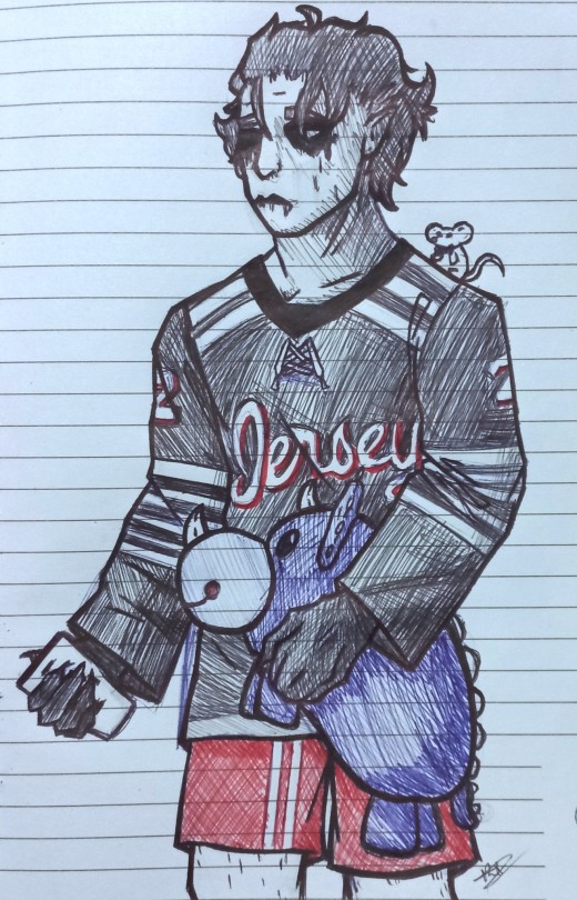 I'm On A Brainrot For Baseball C, But Meanwhile I End Some Stuff Pick Up This Old Concept I Drew Yesterday