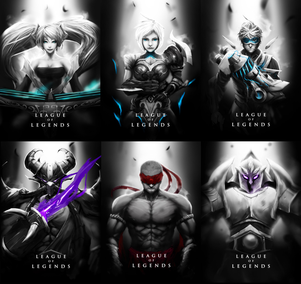 thegameisalife:  Impresionantes fanarts de League of Legends. Amazing fanarts of