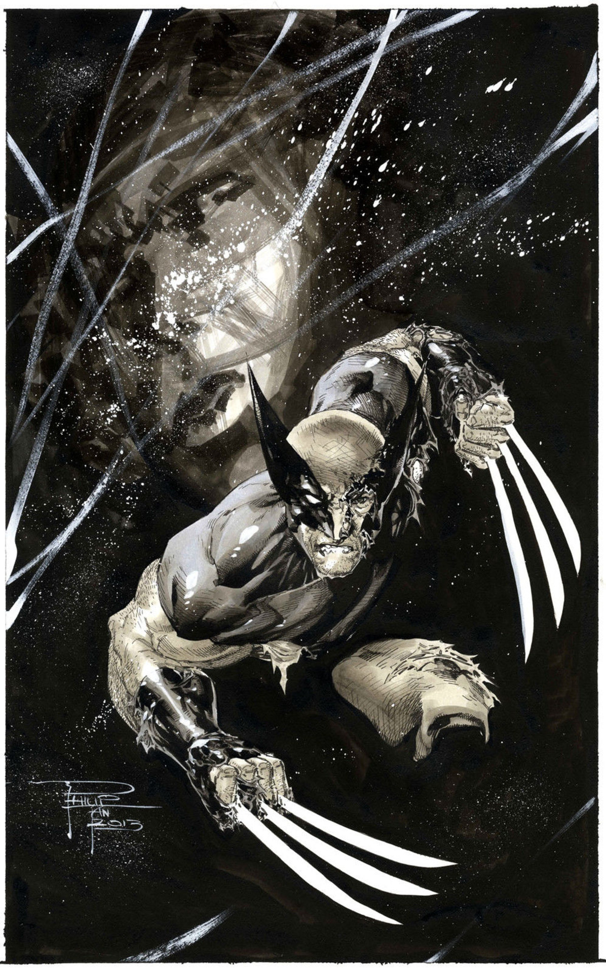 westcoastavengers:  Wolverine by Philip Tan   Niceeeeee