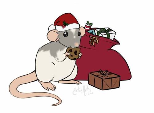 Merry Christmas and Happy Holidays!May you get lots of rattie kisses and snuggles this holiday seaso