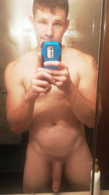 hotcunts:  Arnt you just fucking adorable. And check out the dick on him. Thick, Fleshy, Uncut and Smooth. Winning.