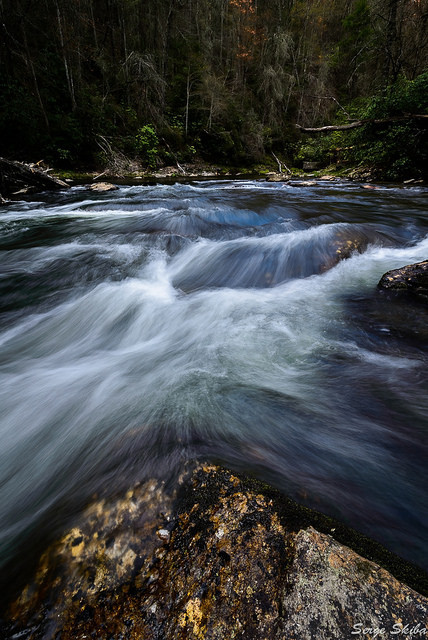 Earth Moving on the Chattooga River by skiserge1 on Flickr.