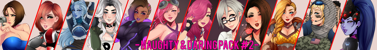 Hey guys! The Naughty &amp; Daring #2 pack is up in Gumroad for direct purchase!This