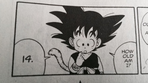 youngsongoten: young Goku is so cute I love him so much