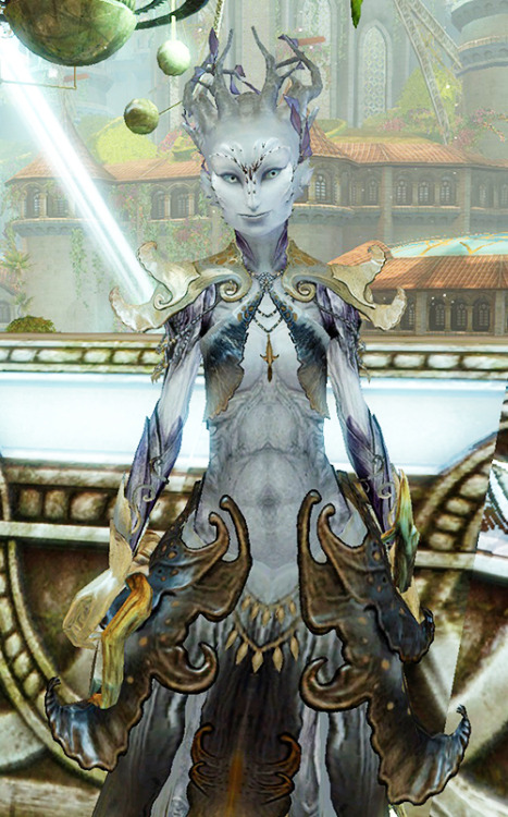 my new sylvari mesmer, lioslaith :`) (3rd? attempt at making a mesmer? LMAO. dat grind to 80. actual