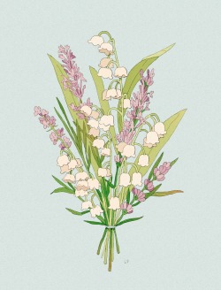 libbyframe:Delicate spring florals 