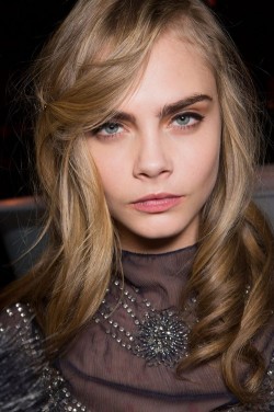 z-a-ra:  Cara Delevingne at H&amp;M FW 2013 