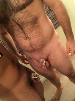 kinksterjay:  Chastity fags ready to serve.