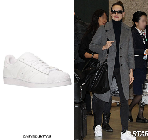 December 8th, 2015 | Arriving at Incheon Airport Adidas Superstar Stripe Low Top Sneaker in White - 