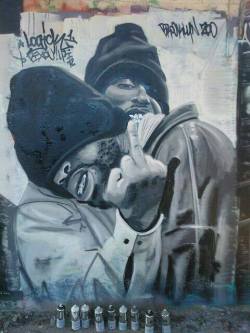 real-hiphophead:  Incredible mural of Method
