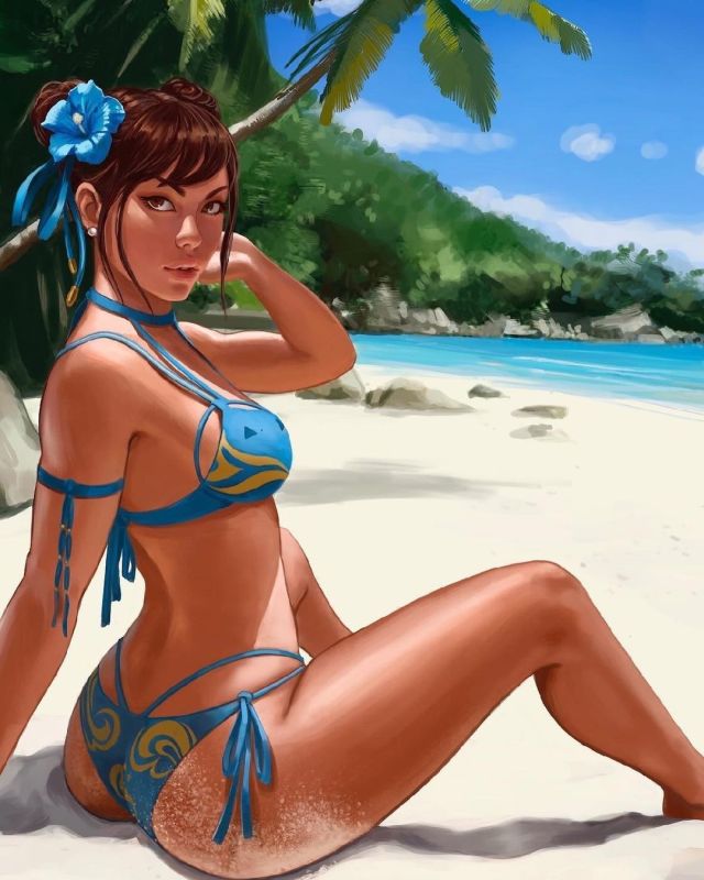ladychunli68:Chun-Li by @ivantavalera.art