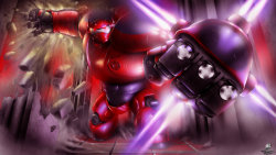 Doit Baymax, Destroy him! by Unreal-Forever