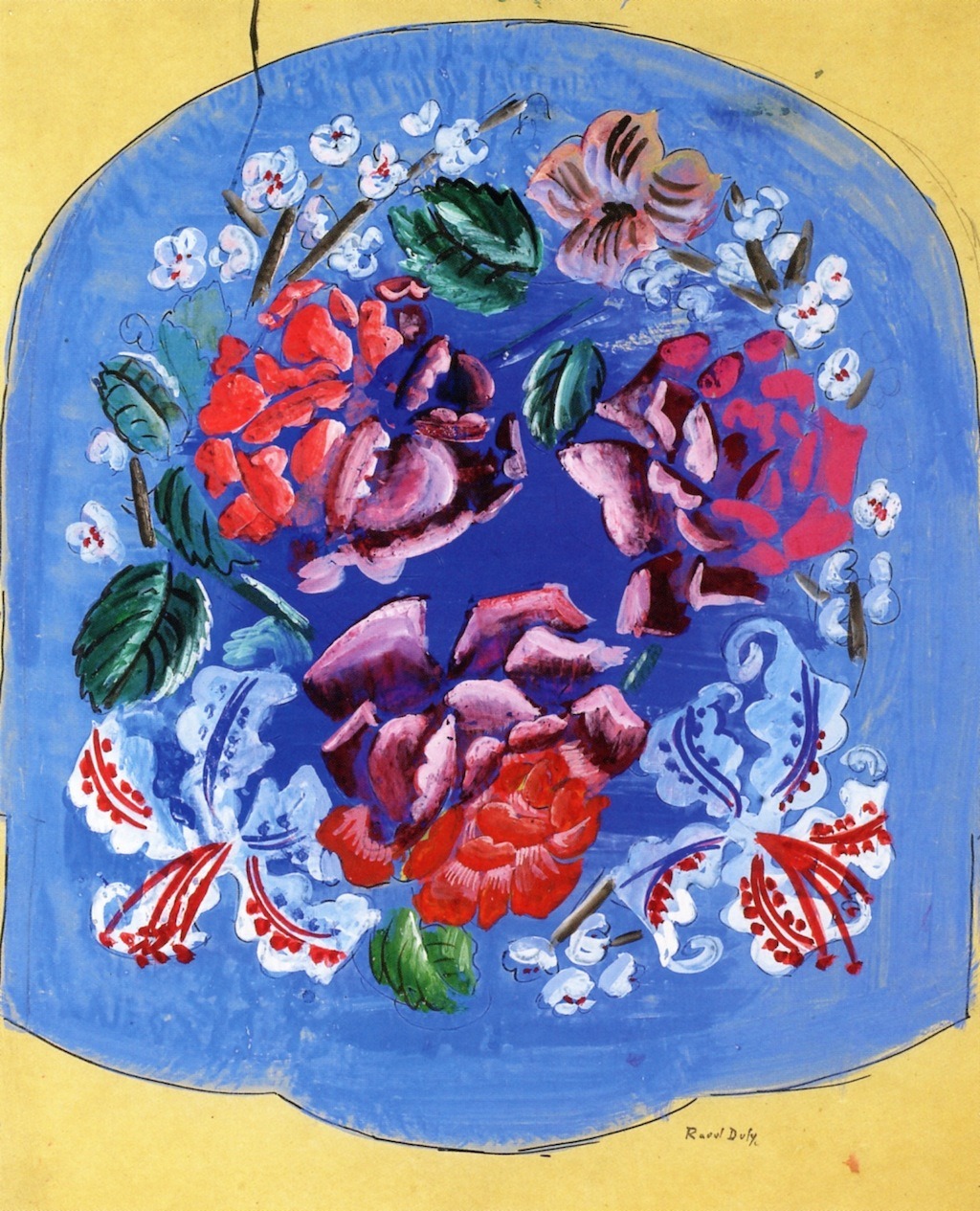 Puzzle Cadre avec de 60 pièces Larsen FH37 des Fleurs et des Oiseaux colorés dans Un Beau Jardin