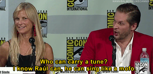 hannibalmorelikecannibal:Hannibal: the Musical at SDCC