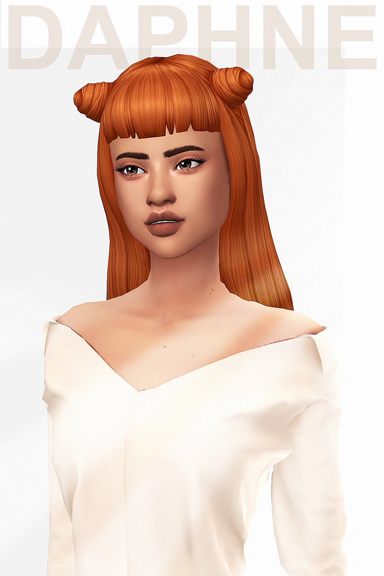 Tigerlily's Sims 4 CC Finds — grimcookies: Daphne hair. A conversion ...