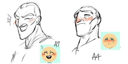 pls don’t ask me why I drew in various styles :pI like that most of you asked for happy faces,