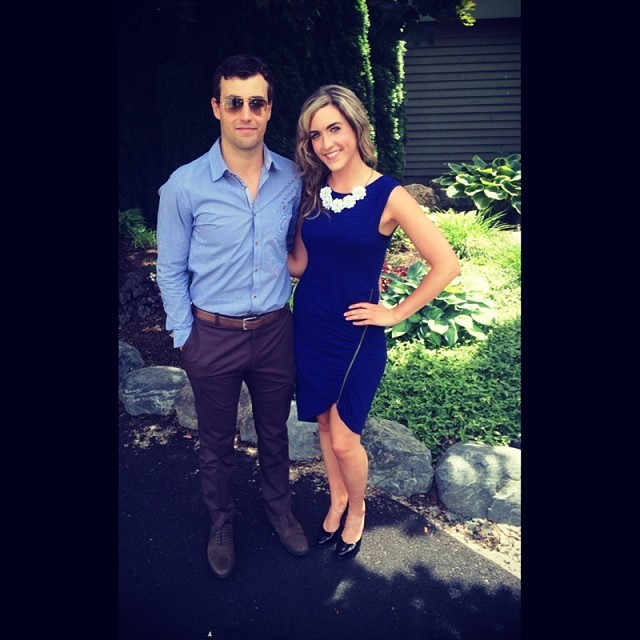 Wives and Girlfriends of NHL players — Jordan Eberle & Lauren Rodych