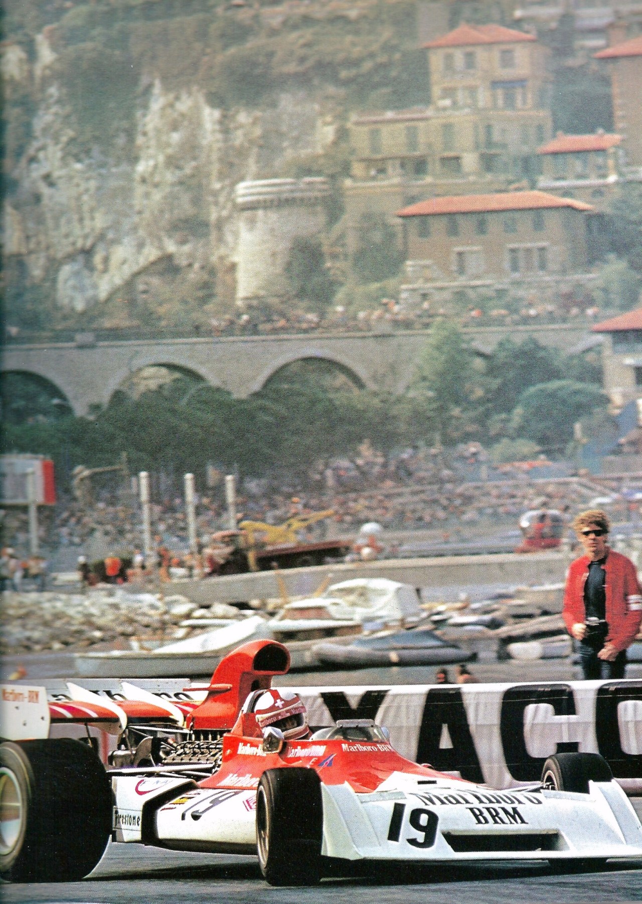 shari-vari:  Clay Regazzono -  Marlboro B.R.M -  G.p.de monaco (1973) - L’Année