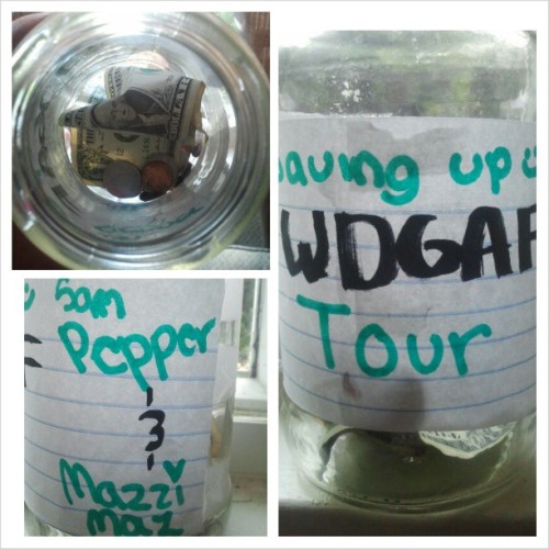 Saving up for when the #WDGAFTOUR comes to Philly. Hopefully Sam and Maz stop here for one of their 