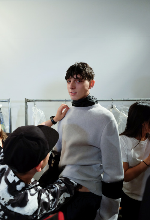 Backstage Tim Coppens SS15 Photo By Tracy Bailey Jr