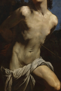 c0ssette:  (Detail) St Sebastiano,1625,Guido