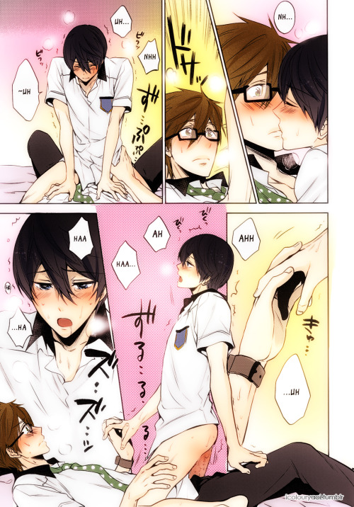 icolouryaoi:   Take your order (Free! dj)by Cache-CacheColoured by icolouryaoi.tumblr
