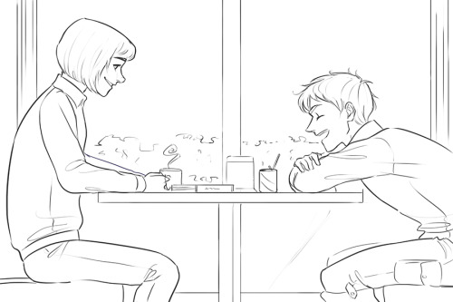 lazy-afternooner:Eremin Tokyo Ghoul AU
