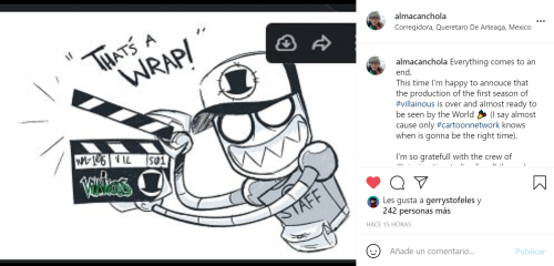 nightfurmoon:SEASON 1 OF VILLAINOUS IS FINISHED!!No release date yet, as that’s something that Cartoon Network will announce, but they’re done!! So stay tuned folks, and get ready for the big premier!! :DDMany crew members liked this post, and also