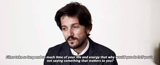 margotsrobbie: Diego Luna on saying something that matters