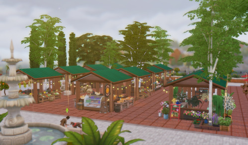 I finally finished the street fair in Brindleton Bay :)